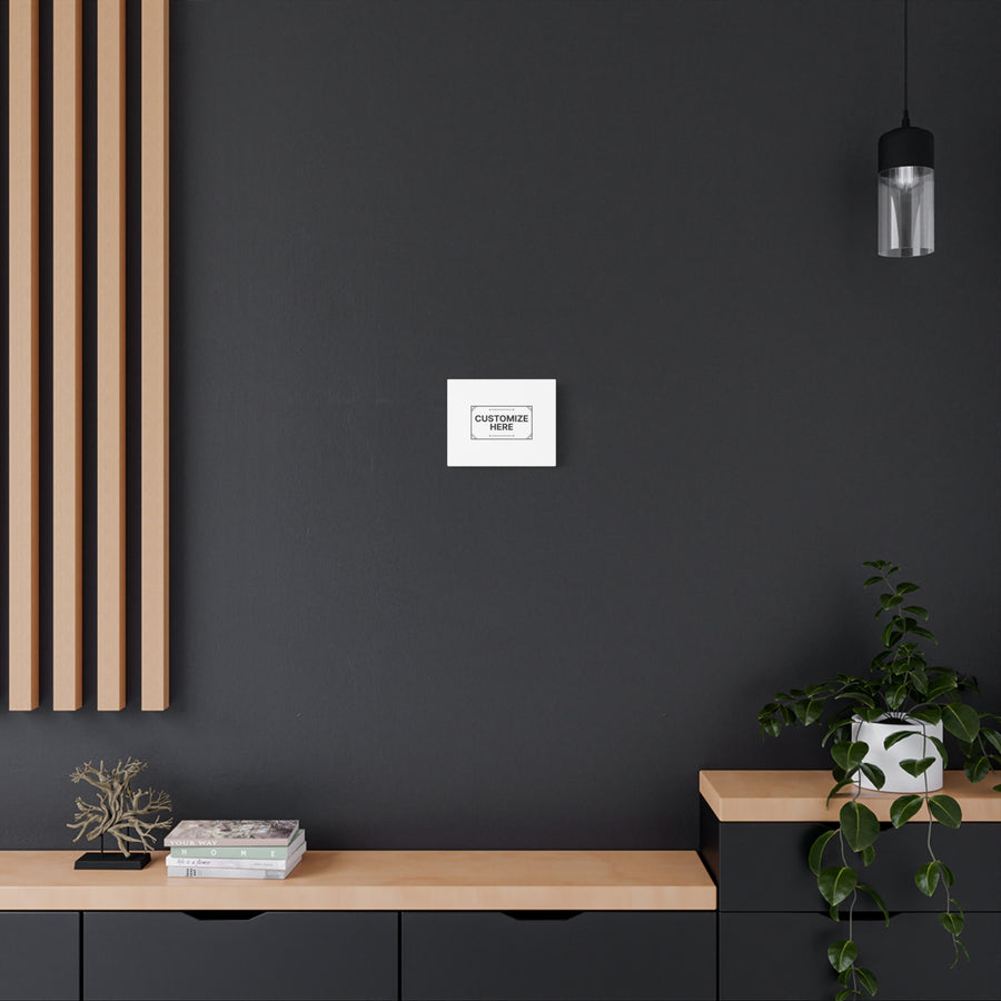 Personalized canvas example